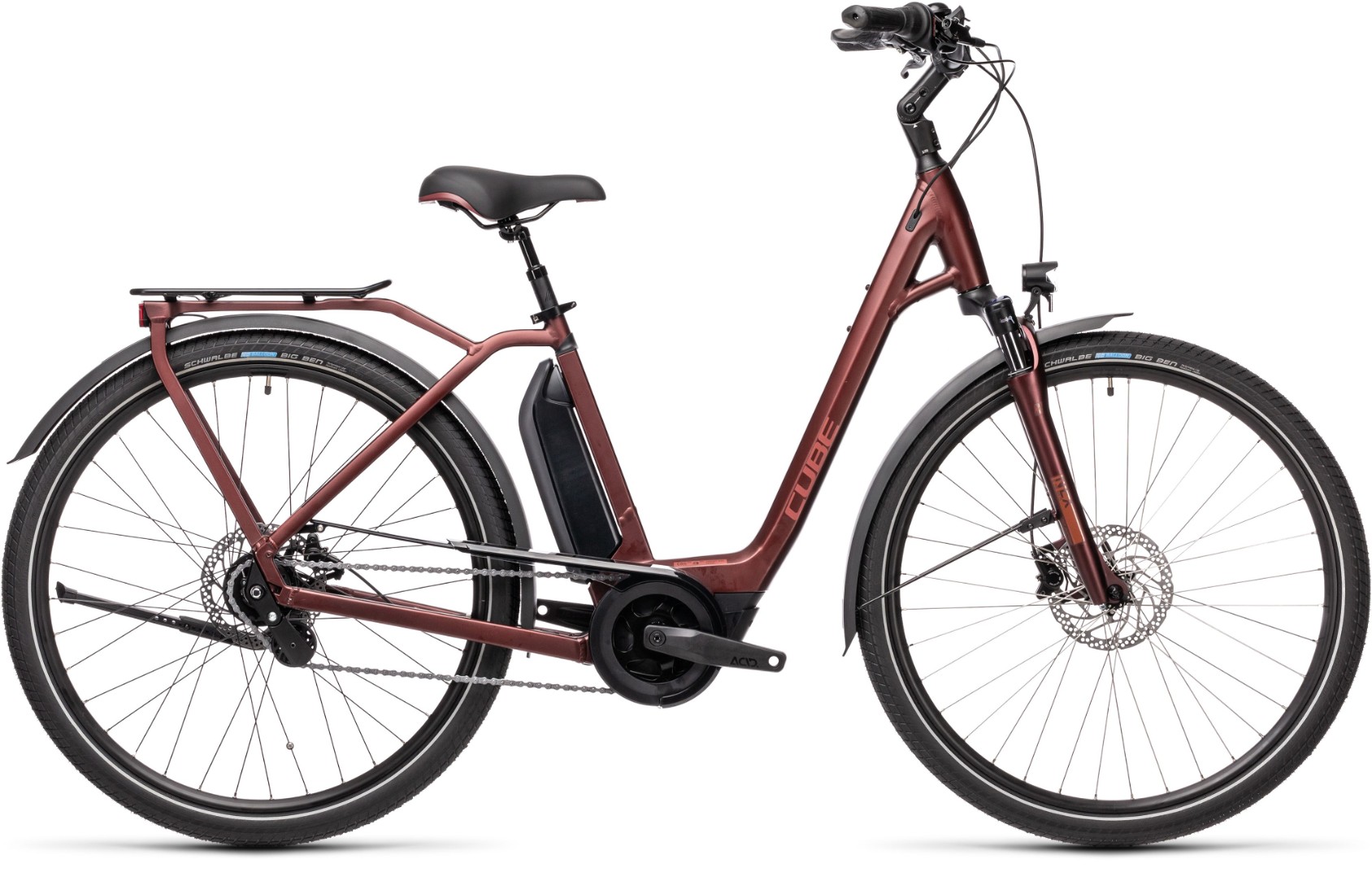 Электровелосипед CUBE 21 Town Hybrid Pro 500