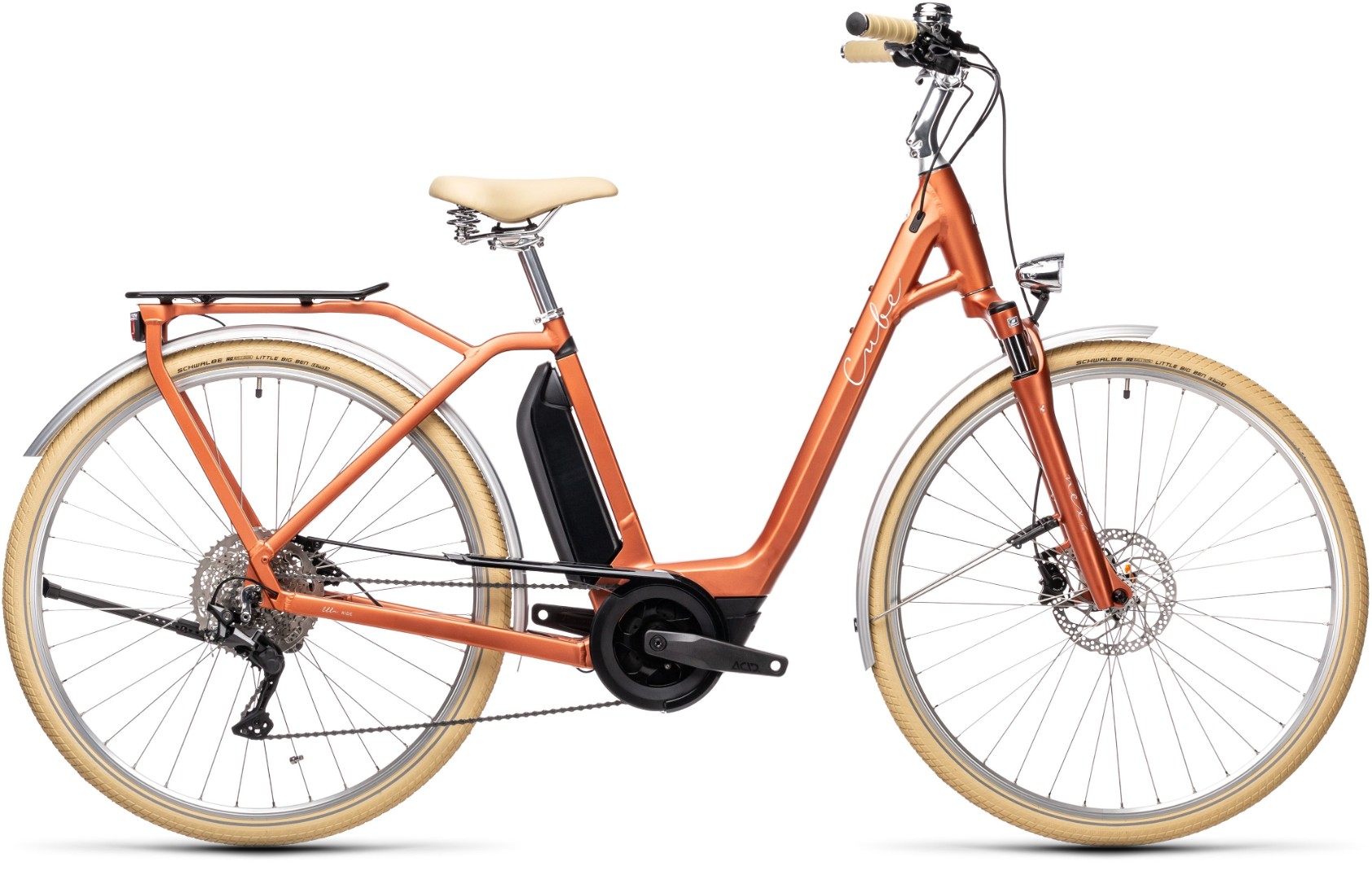 Электровелосипед CUBE 21 Ella Ride Hybrid 400