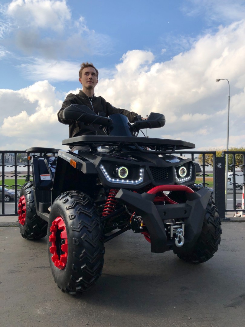 Бензиновый квадроцикл Avantis Hunter 200 BIG LUX (баланс.вал) — изображение 52