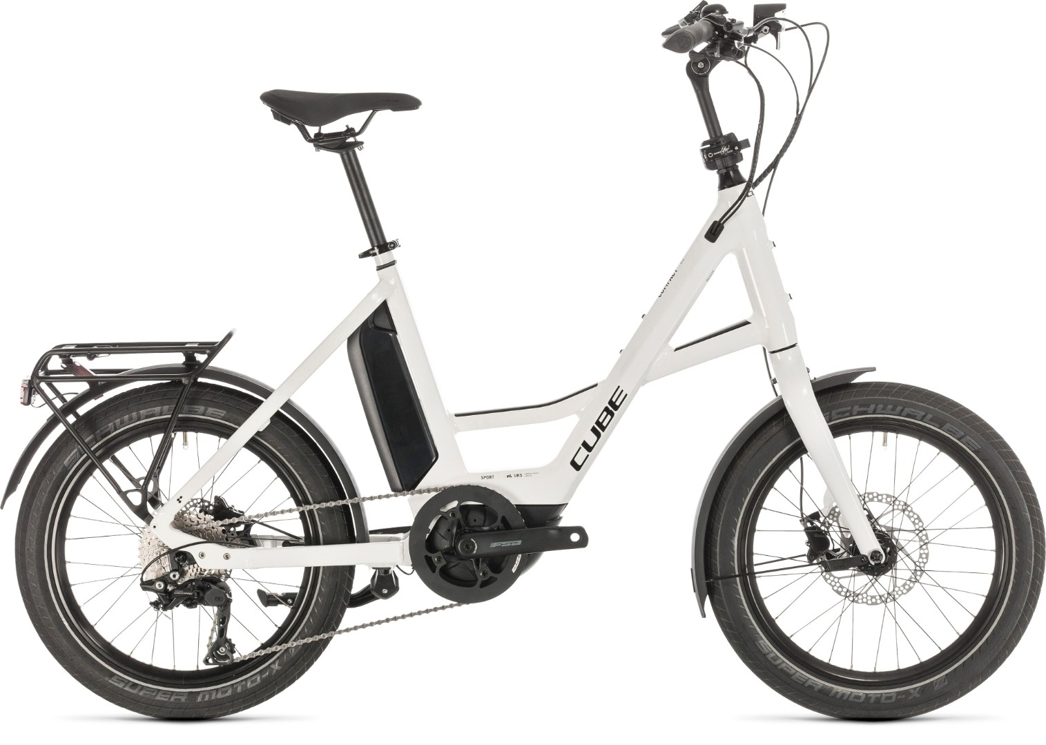 Электровелосипед CUBE 21 Compact Hybrid Sport
