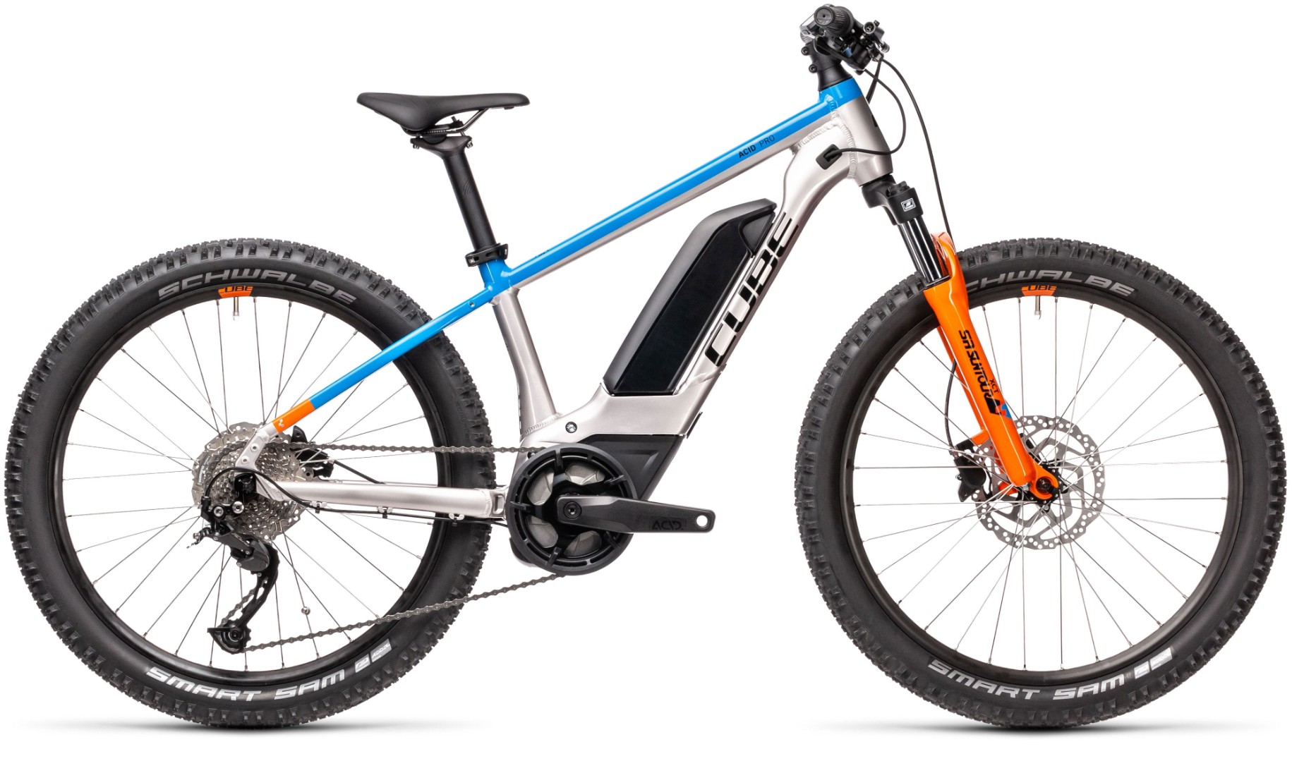 Электровелосипед CUBE 21 Acid 240 Hybrid Rookie Pro 400 actionteam