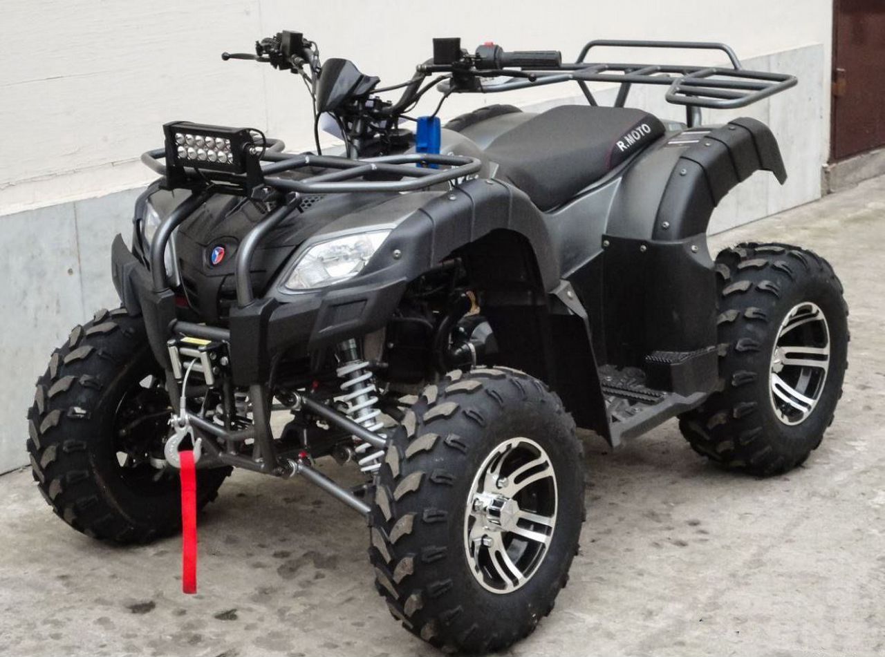 Квадроцикл бензиновый HAMMER LUX - 200 инжектор (с лебедкой 3000LBS)