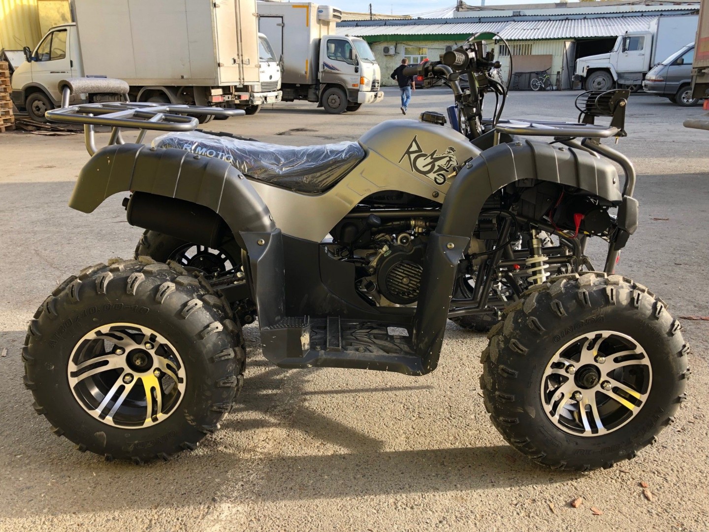 Квадроцикл бензиновый HAMMER LUX - 200 инжектор (с лебедкой 3000LBS) — изображение 12
