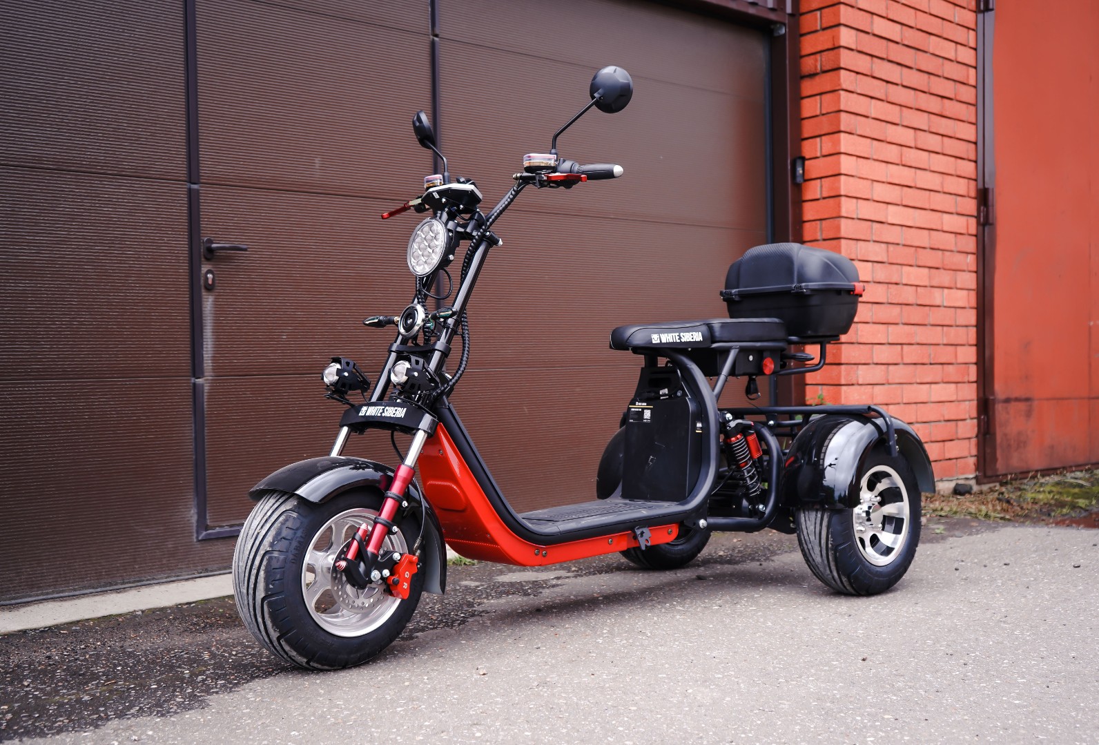 Электроскутер WS-PRO+ TRIKE 3000W, 60V , 21AH — изображение 6
