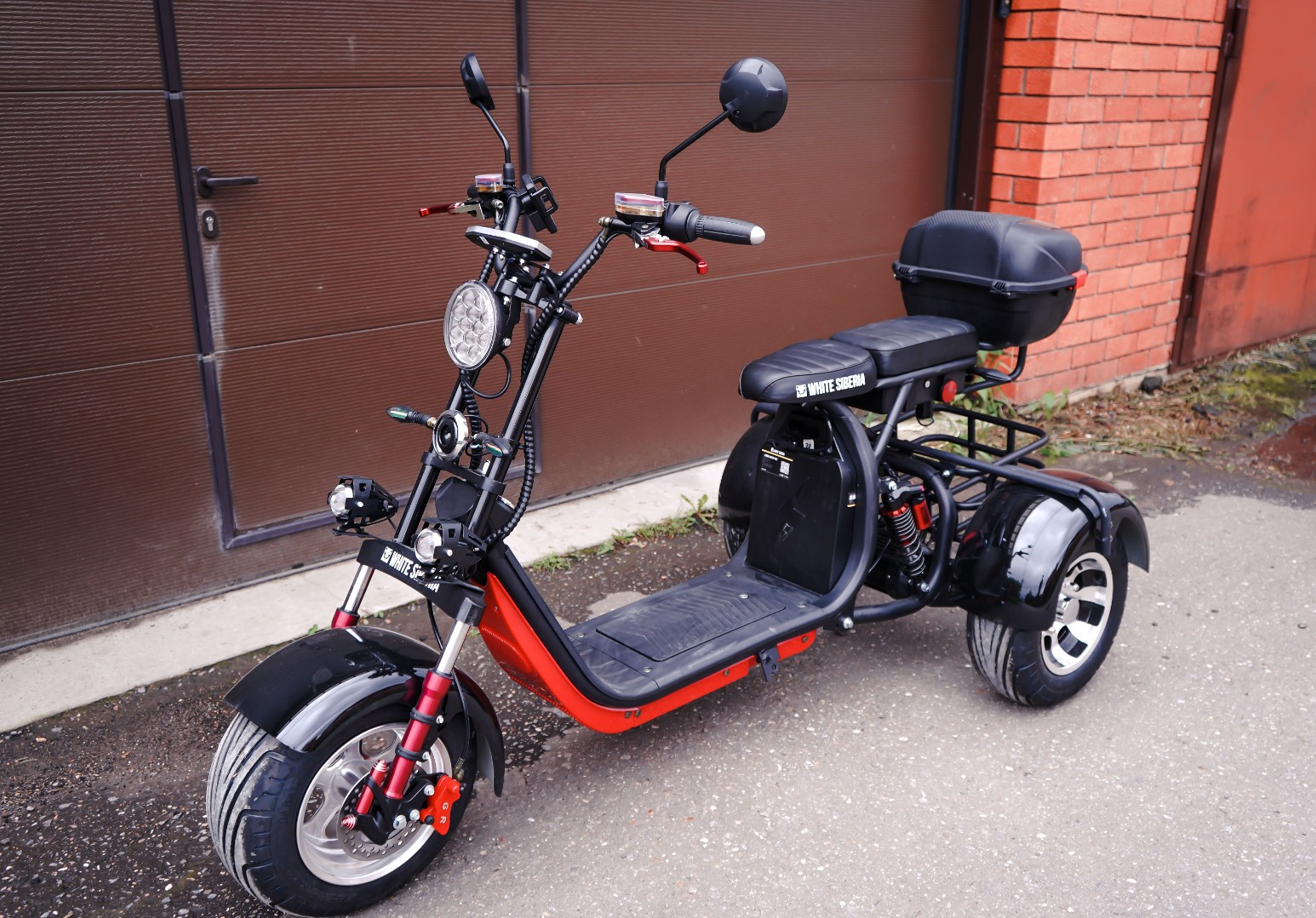 Электроскутер WS-PRO+ TRIKE 3000W, 60V , 21AH — изображение 7