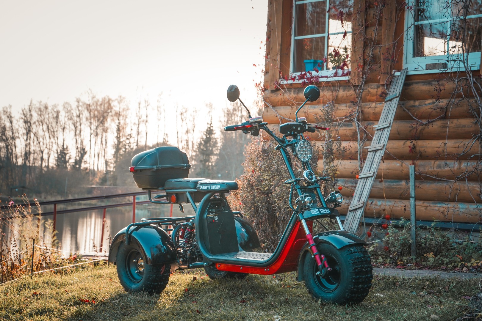 Электроскутер WS-PRO+ TRIKE 3000W, 60V , 21AH — изображение 4
