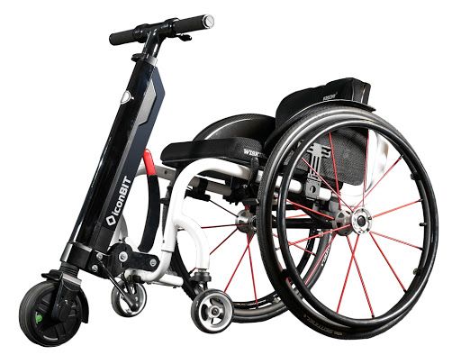 Электрический привод Iconbit Wheelchair E-TRAILER FF (для инвалидной коляски)