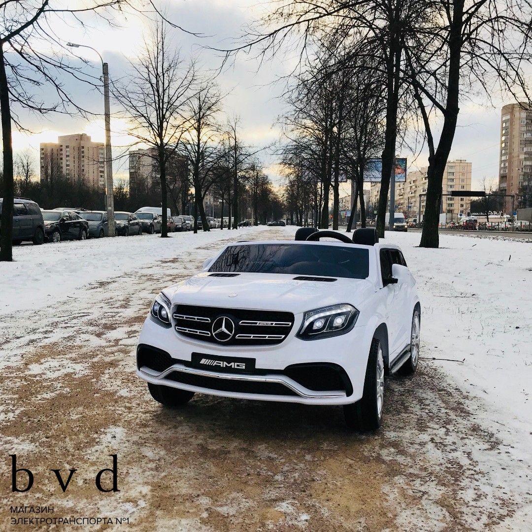 Детский электромобиль Mercedes-Benz GLS63 AMG 4x4