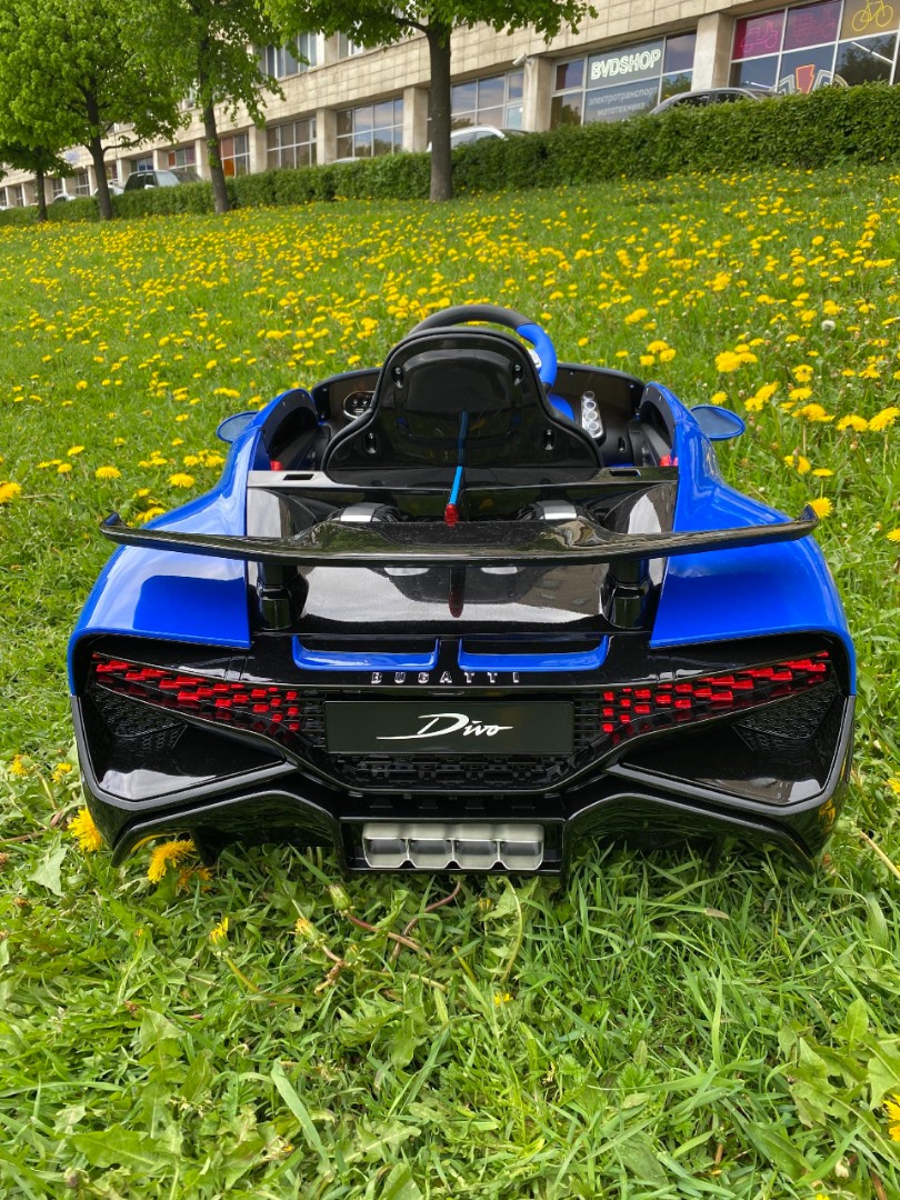Детский электромобиль Bugatti Divo HL338 — изображение 57