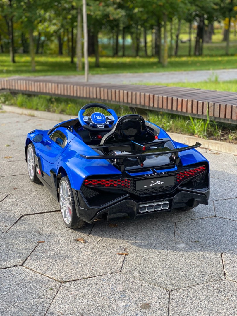 Детский электромобиль Bugatti Divo HL338 — изображение 77