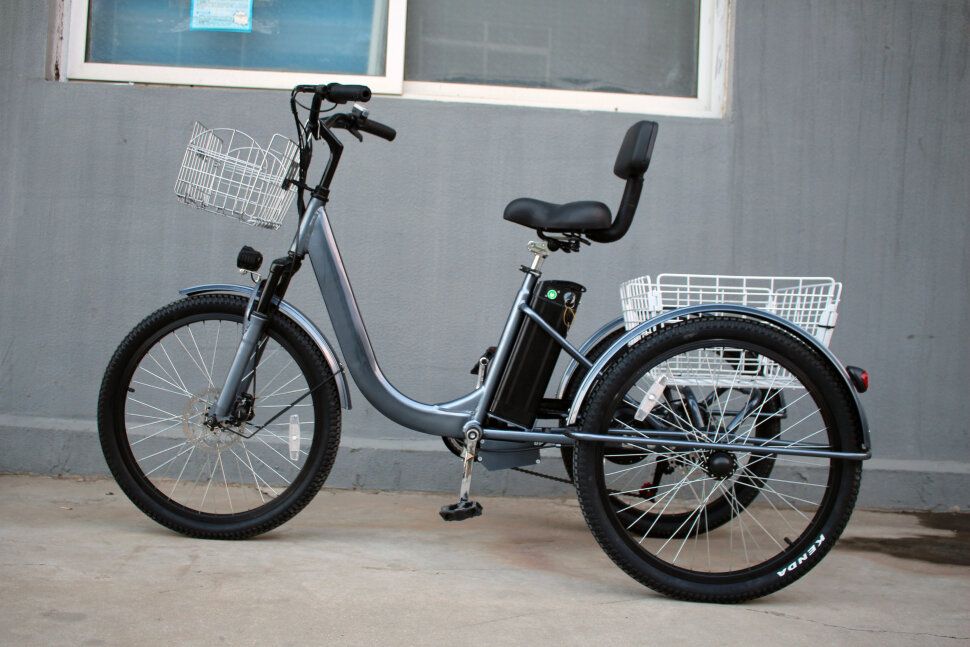 Электровелосипед GreenCamel Трайк-B (R24 500W 48V 20Ah) задний привод