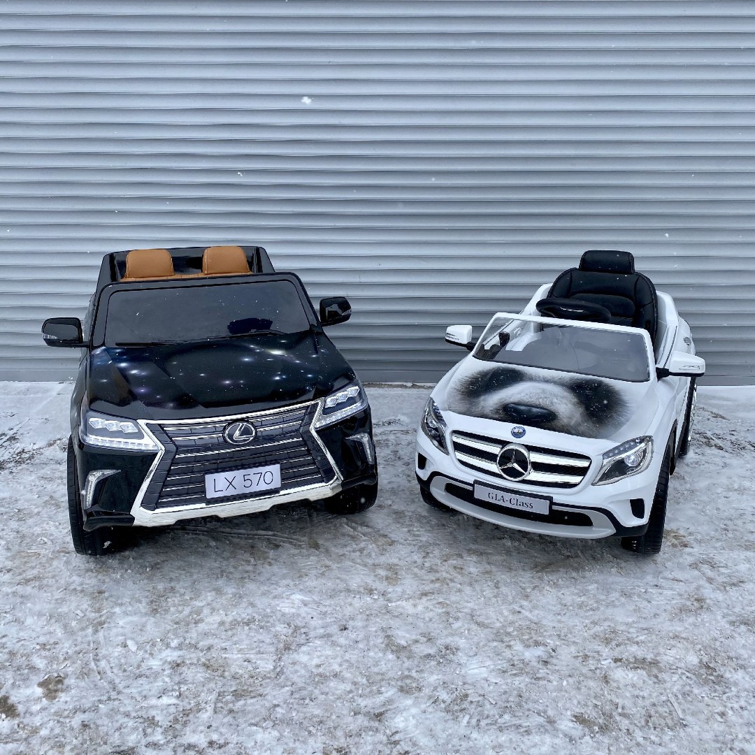 Детский электромобиль MERCEDES-BENZ GLA Панда — изображение 17
