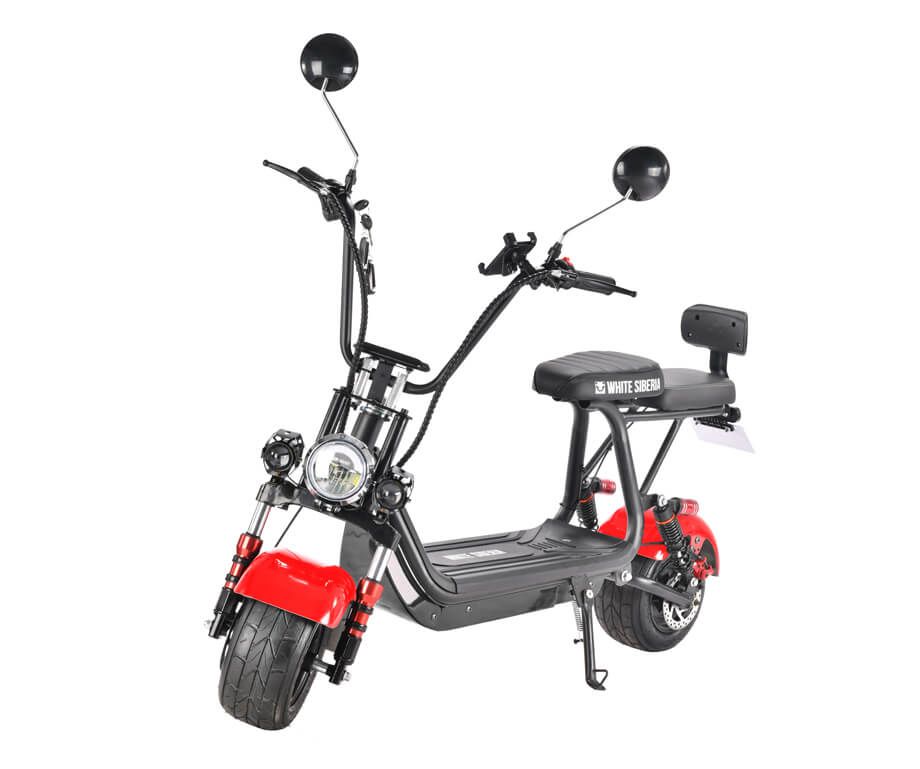 Электросамокат WHITE SIBERIA MINI R 1200W