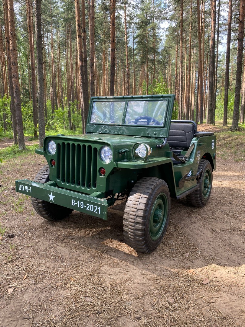 Детский электромобиль Jeep Willys YKE 4137
