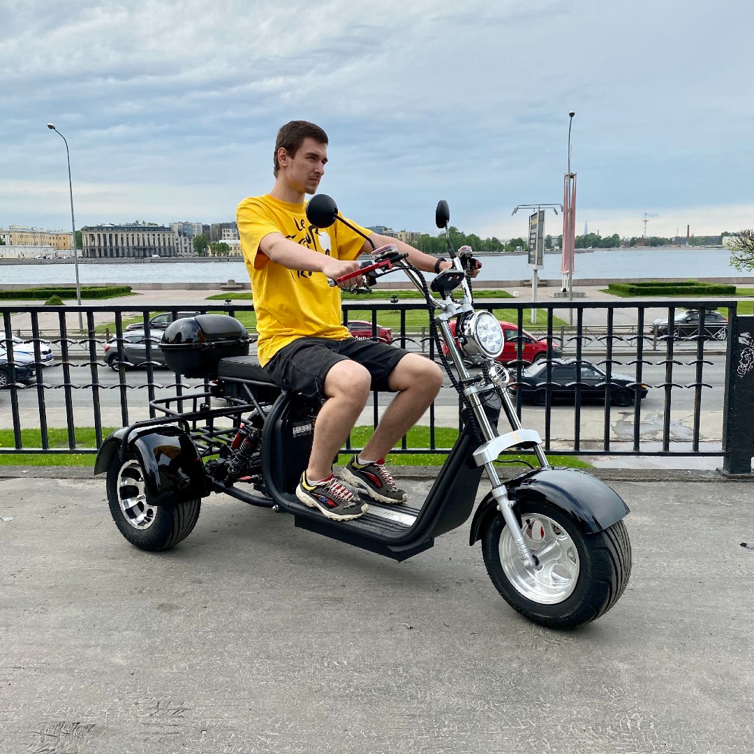 Электроскутер Citycoco Trike GT X11
