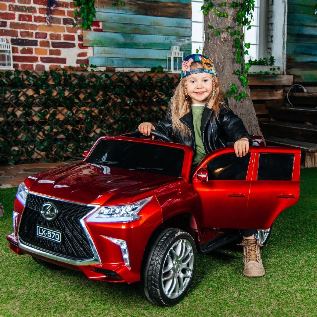 Детский электромобиль Lexus LX 570 YHO 9171 4x4 — изображение 5