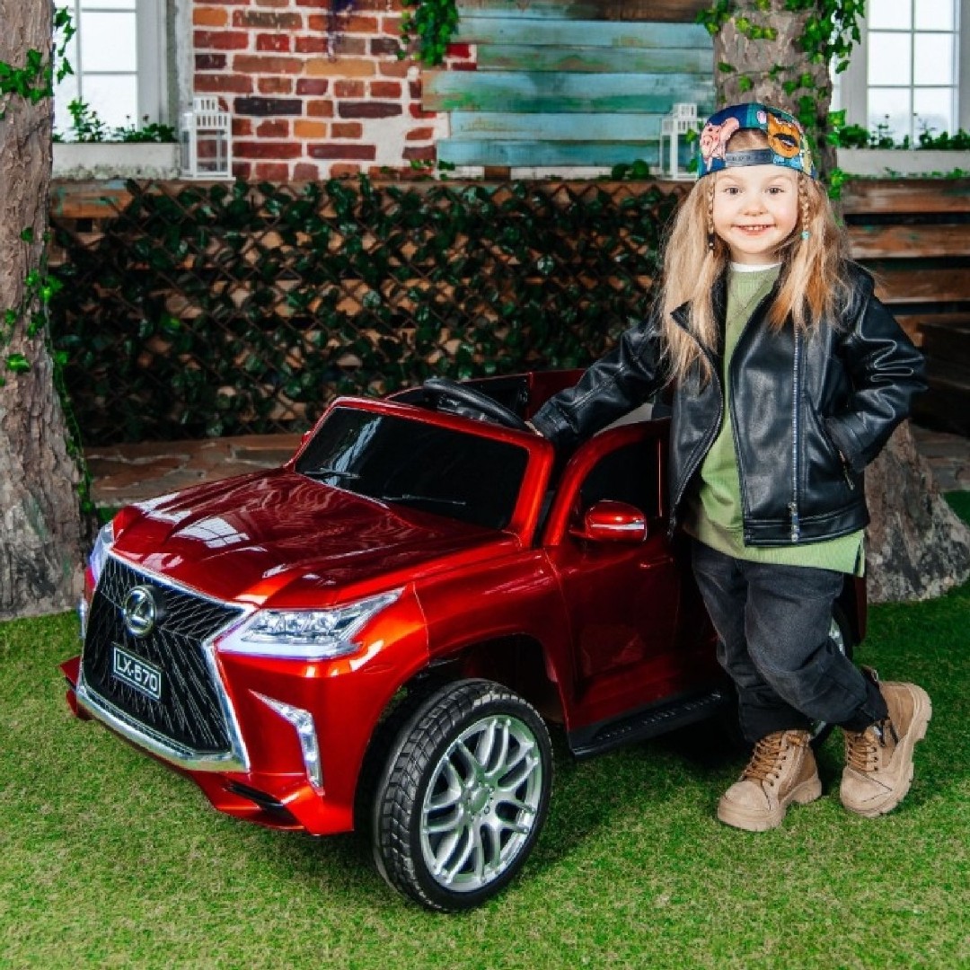 Детский электромобиль Lexus LX 570 YHO 9171 4x4 — изображение 6