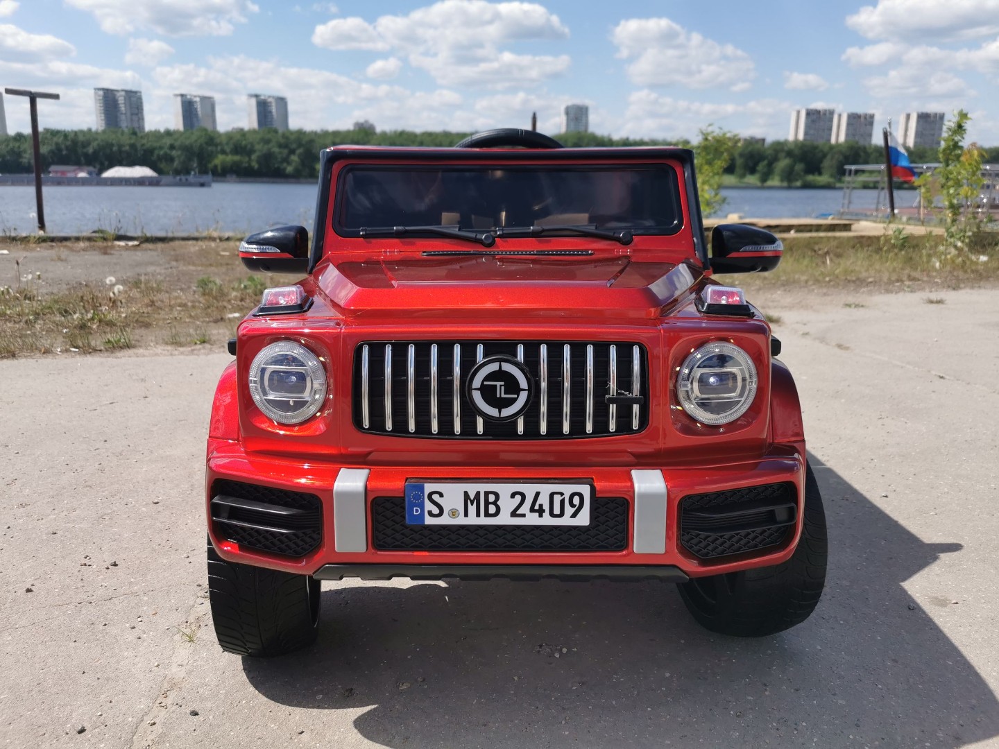 Детский электромобиль Mercedes-Benz G63 4х4 (высокая дверь) — изображение 8