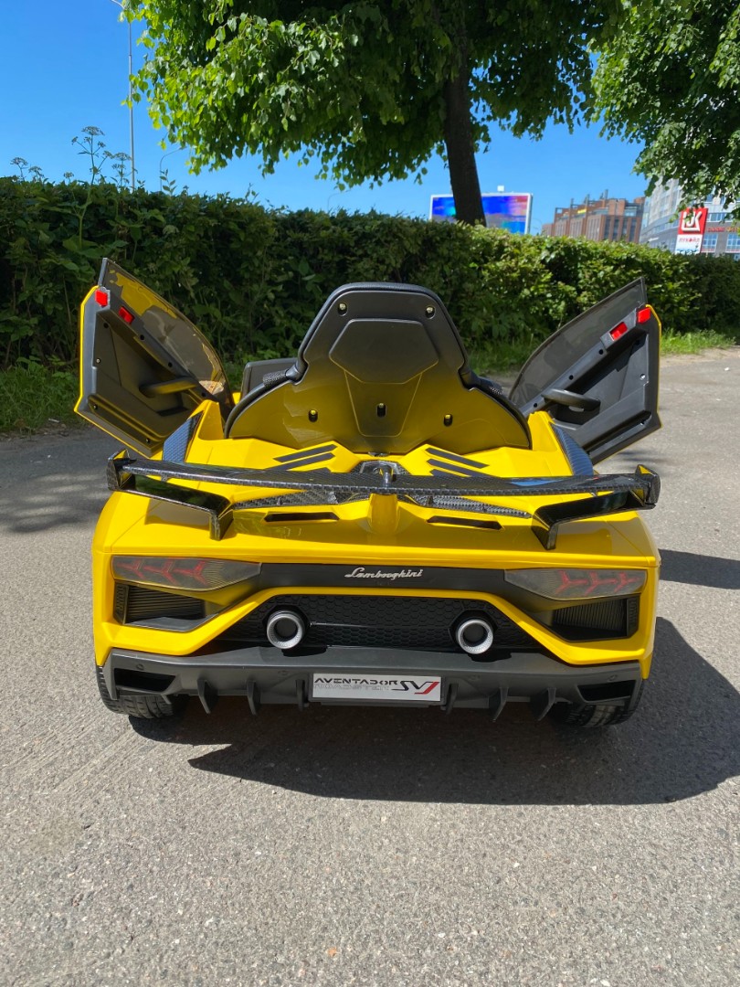 Детский электромобиль LAMBORGHINI AVENTADOR SVJ (A333MP) — изображение 57