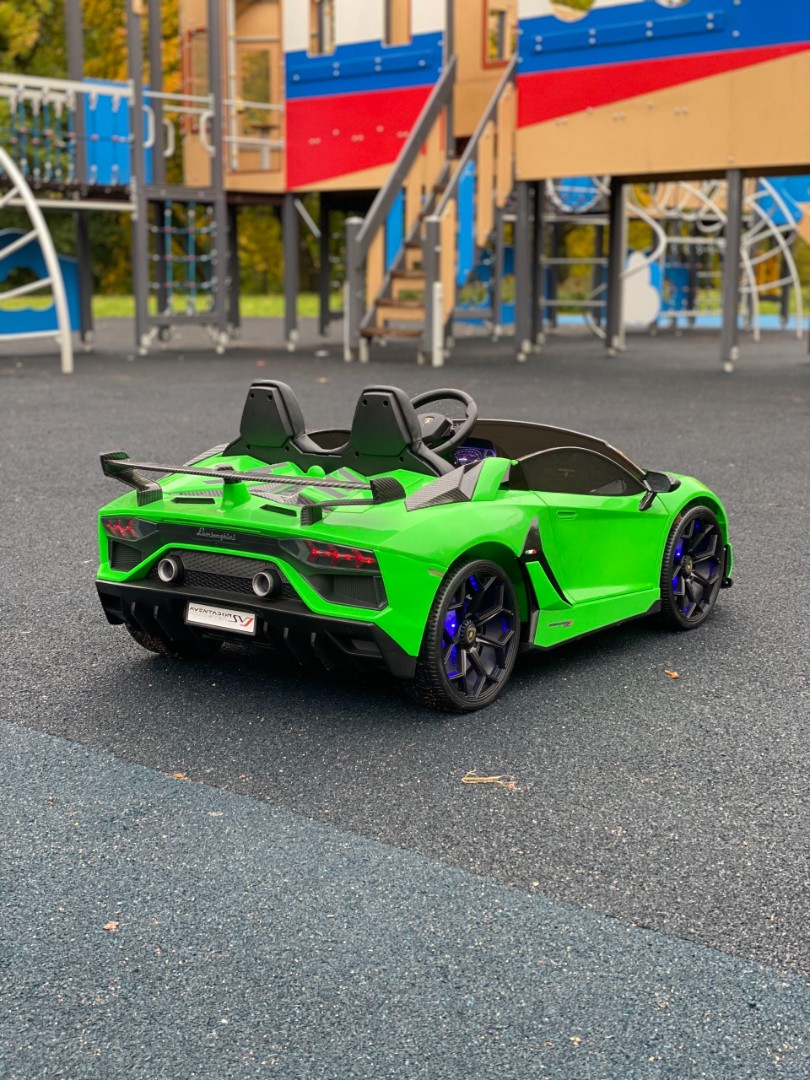 Детский электромобиль LAMBORGHINI AVENTADOR SVJ (A111MP) — изображение 8