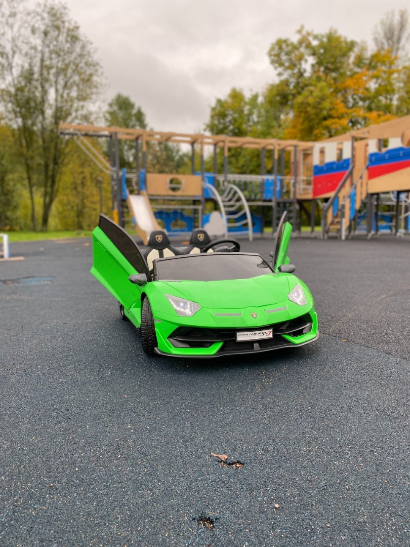 Детский электромобиль LAMBORGHINI AVENTADOR SVJ (A111MP) — изображение 7
