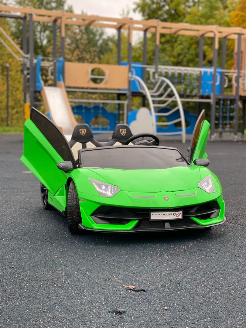 Детский электромобиль LAMBORGHINI AVENTADOR SVJ (A111MP) — изображение 6
