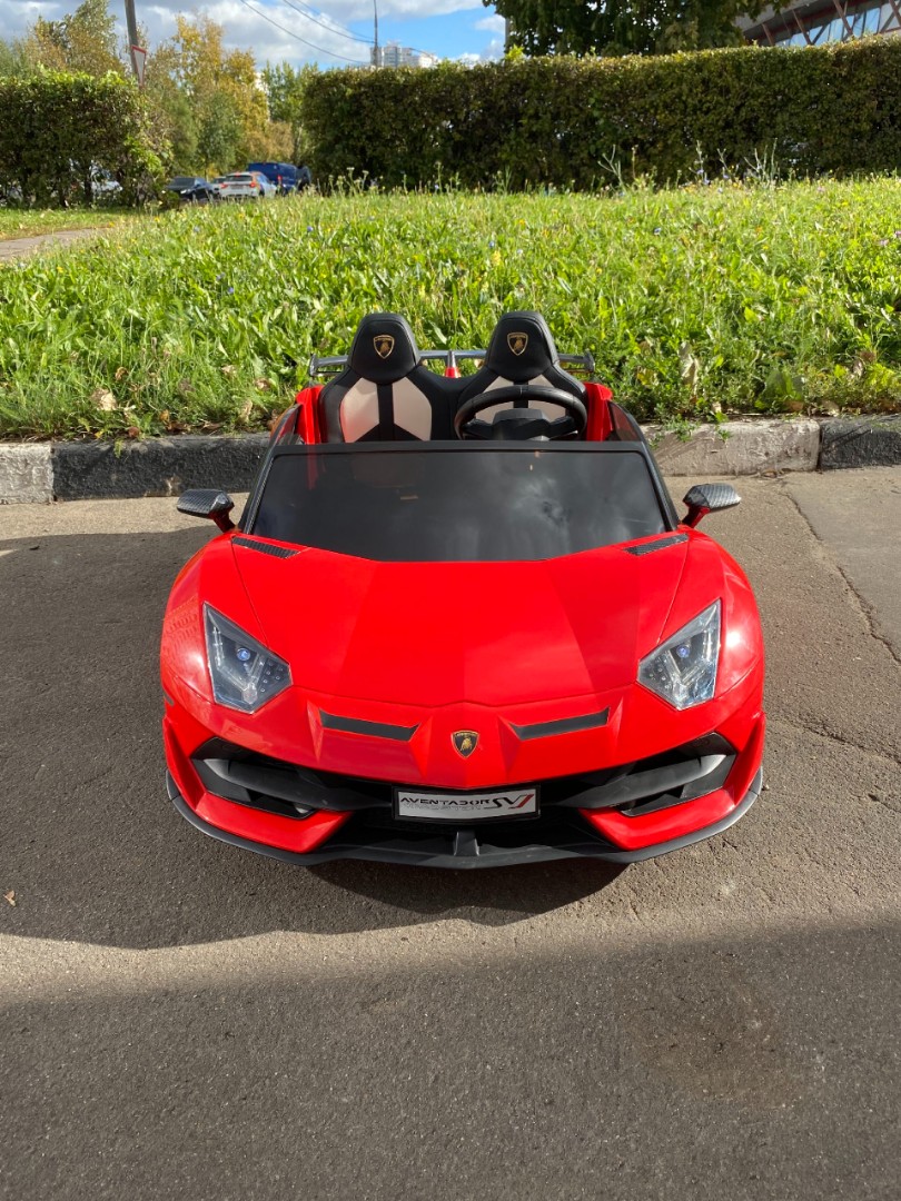 Детский электромобиль LAMBORGHINI AVENTADOR SVJ (A111MP) — изображение 29