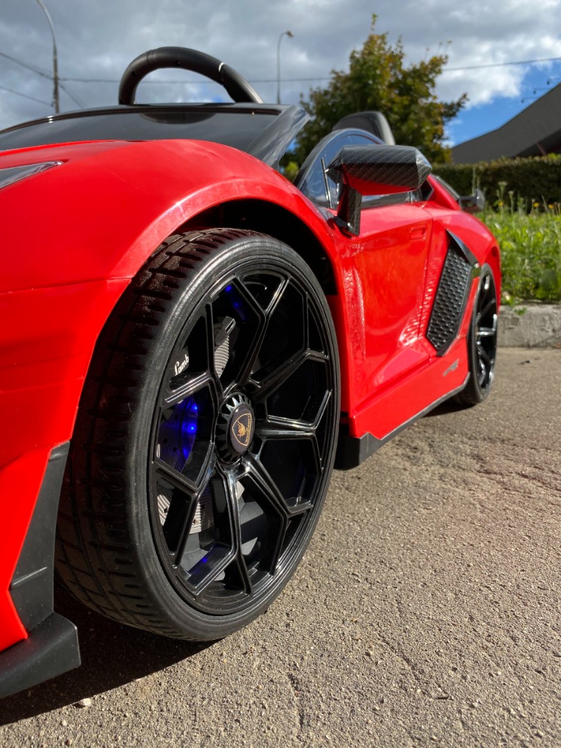 Детский электромобиль LAMBORGHINI AVENTADOR SVJ (A111MP) — изображение 37