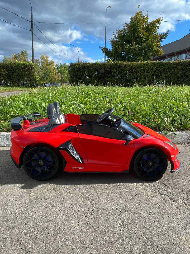 Детский электромобиль LAMBORGHINI AVENTADOR SVJ (A111MP) — изображение 38