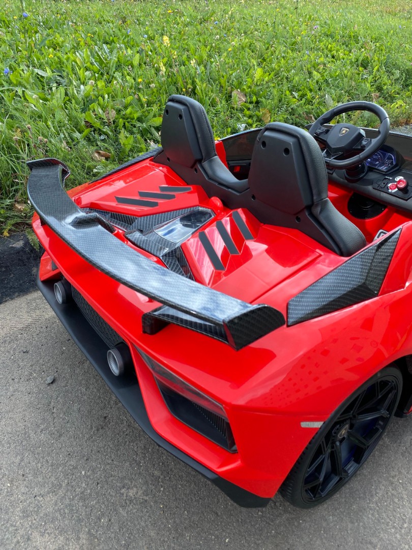 Детский электромобиль LAMBORGHINI AVENTADOR SVJ (A111MP) — изображение 39