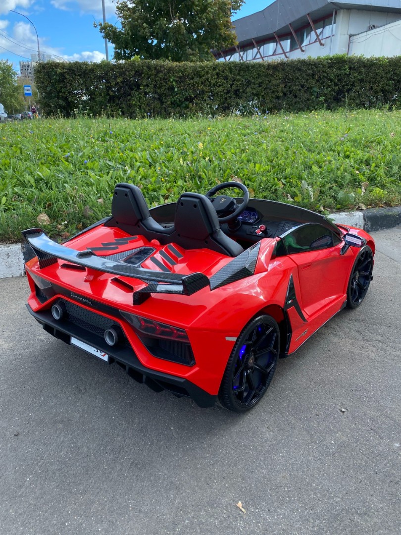 Детский электромобиль LAMBORGHINI AVENTADOR SVJ (A111MP) — изображение 40