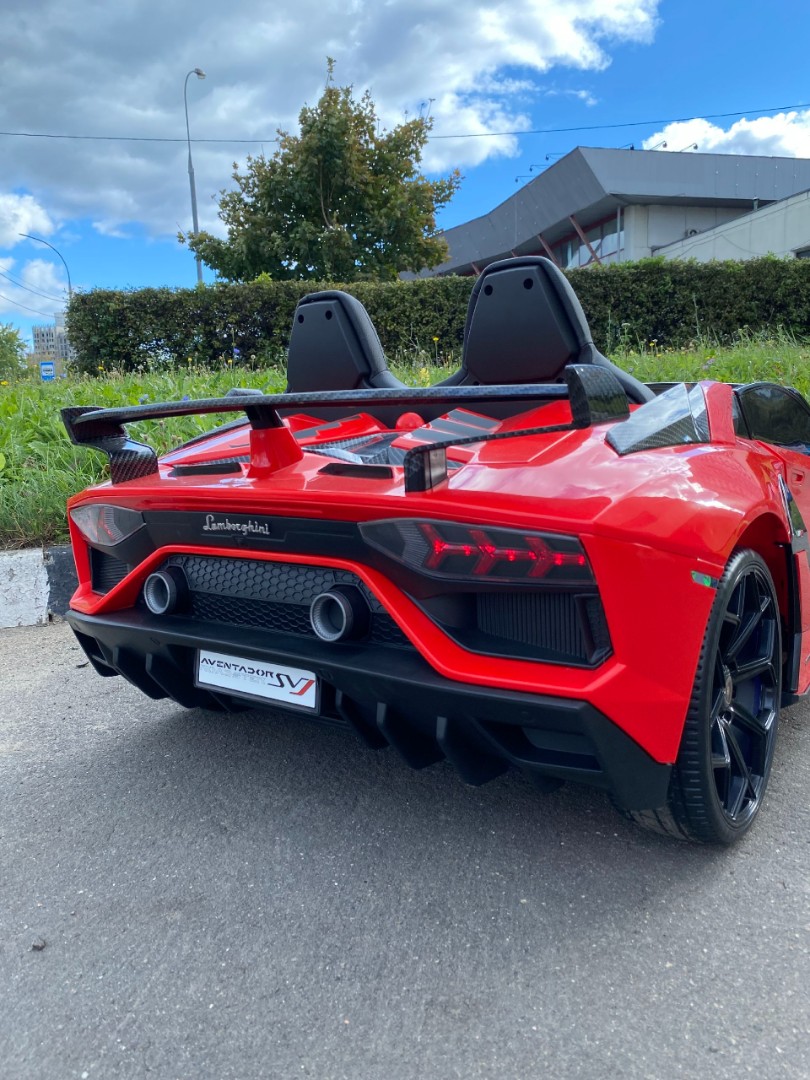 Детский электромобиль LAMBORGHINI AVENTADOR SVJ (A111MP) — изображение 41