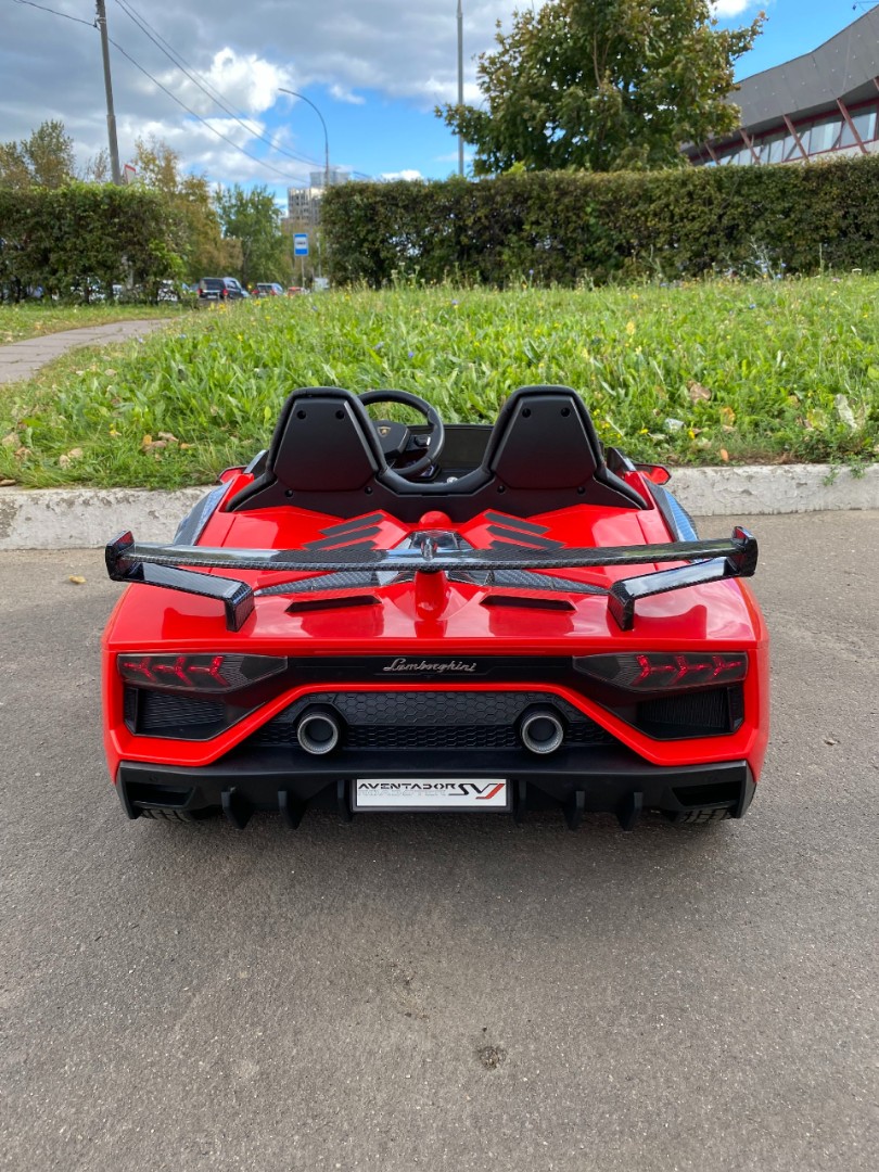 Детский электромобиль LAMBORGHINI AVENTADOR SVJ (A111MP) — изображение 42