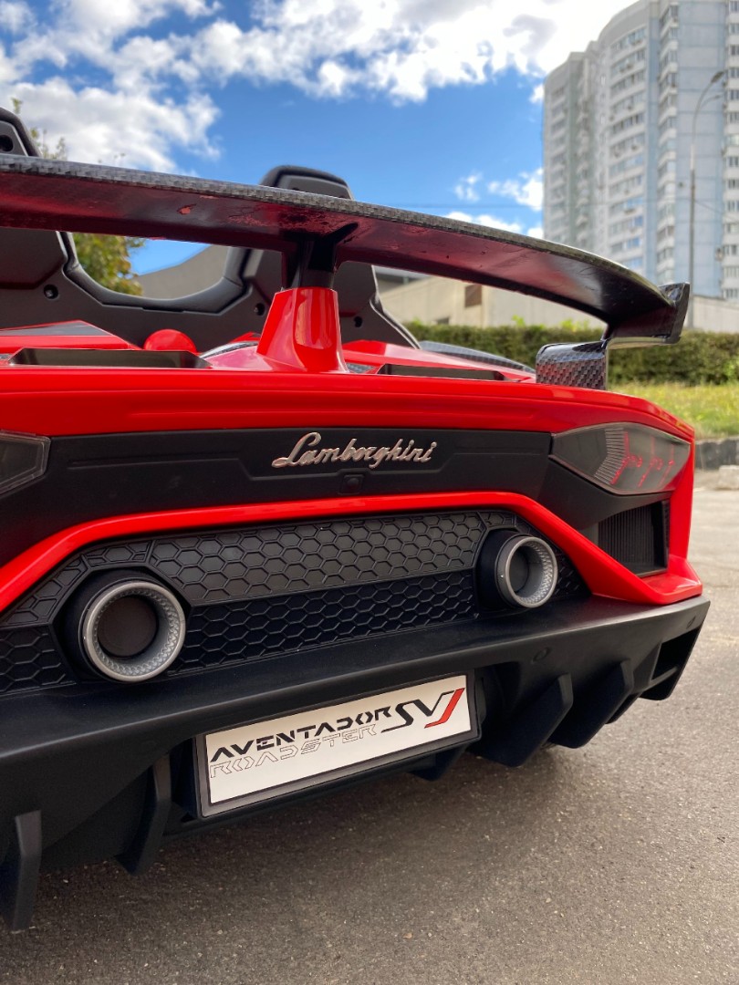 Детский электромобиль LAMBORGHINI AVENTADOR SVJ (A111MP) — изображение 43