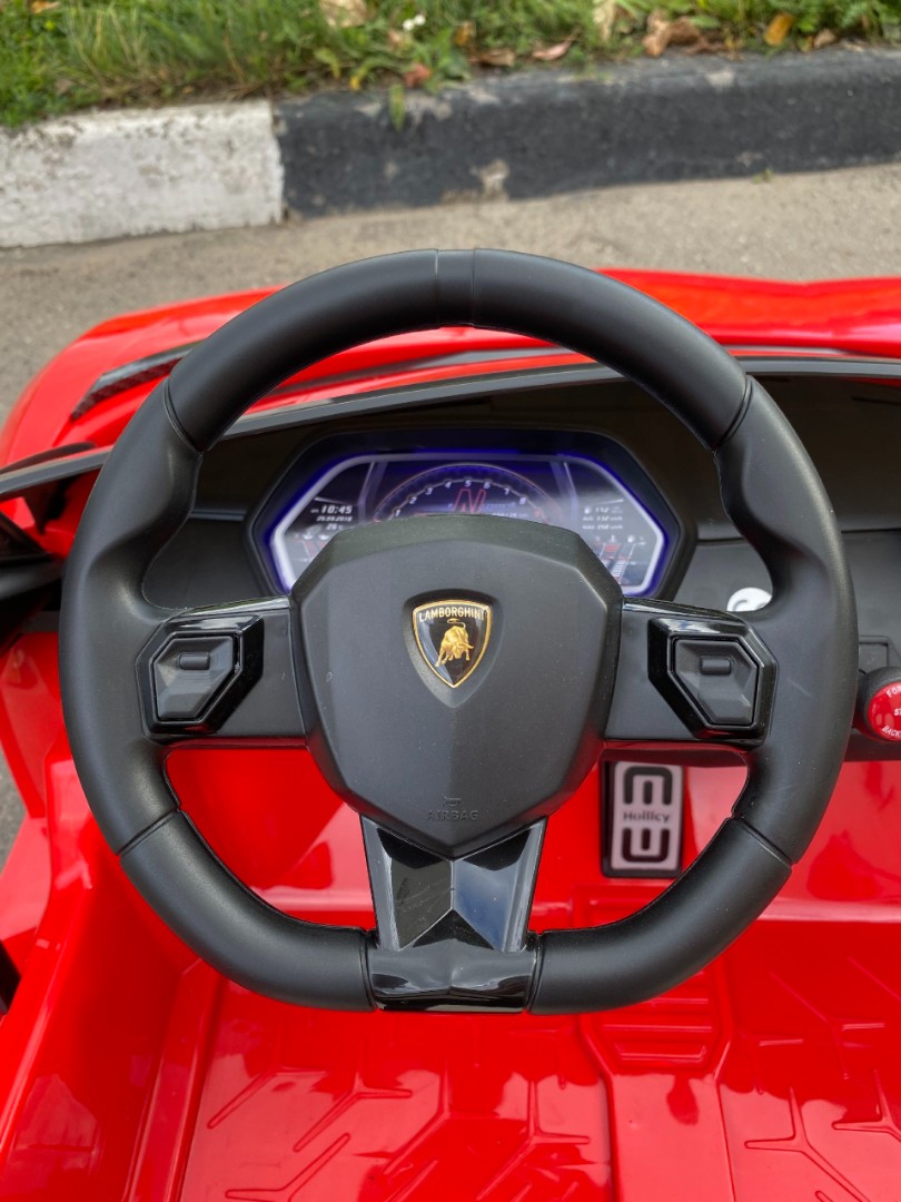 Детский электромобиль LAMBORGHINI AVENTADOR SVJ (A111MP) — изображение 48