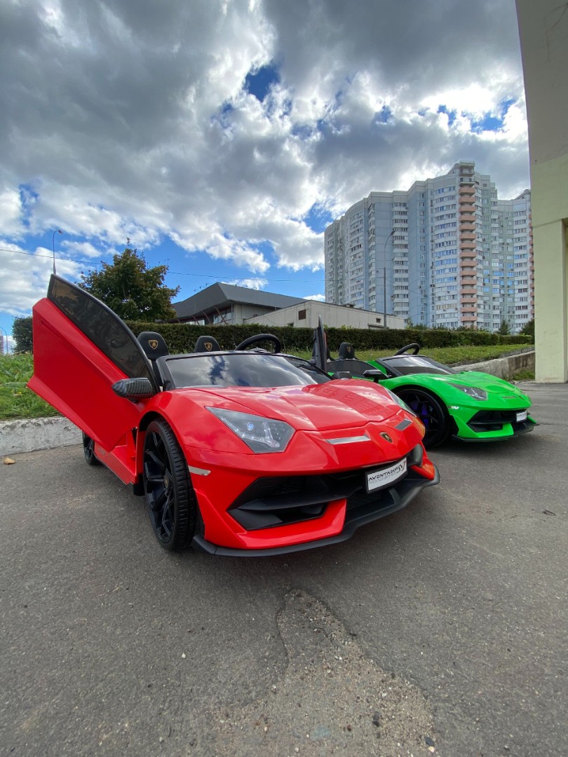 Детский электромобиль LAMBORGHINI AVENTADOR SVJ (A111MP) — изображение 51