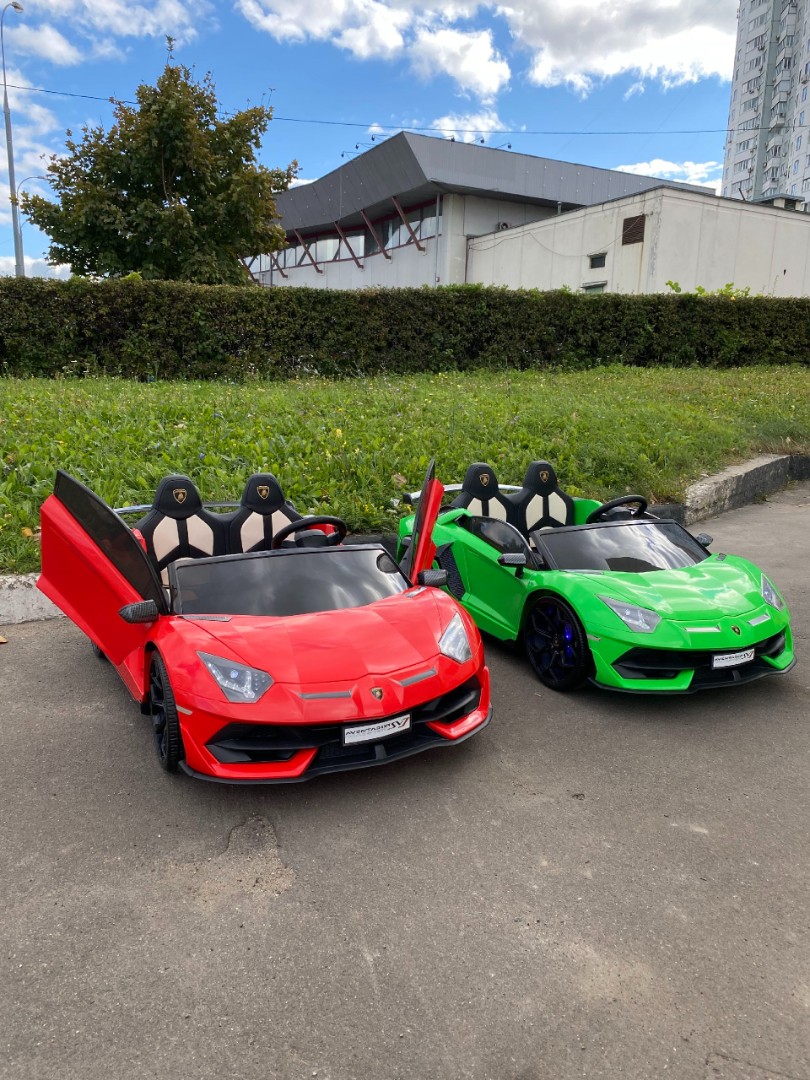 Детский электромобиль LAMBORGHINI AVENTADOR SVJ (A111MP) — изображение 52