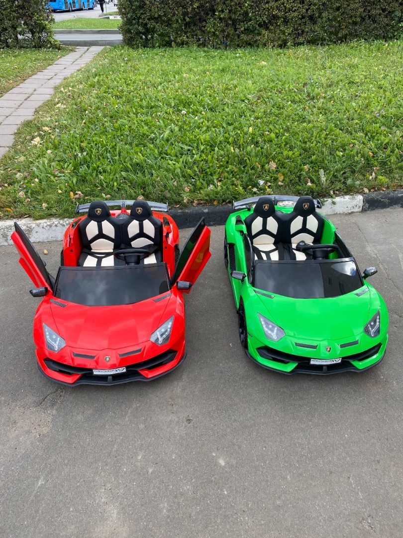 Детский электромобиль LAMBORGHINI AVENTADOR SVJ (A111MP) — изображение 53