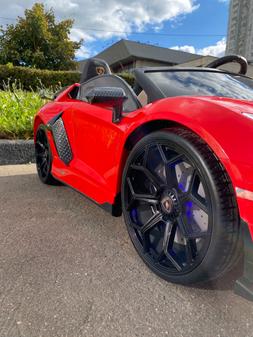 Детский электромобиль LAMBORGHINI AVENTADOR SVJ (A111MP) — изображение 32