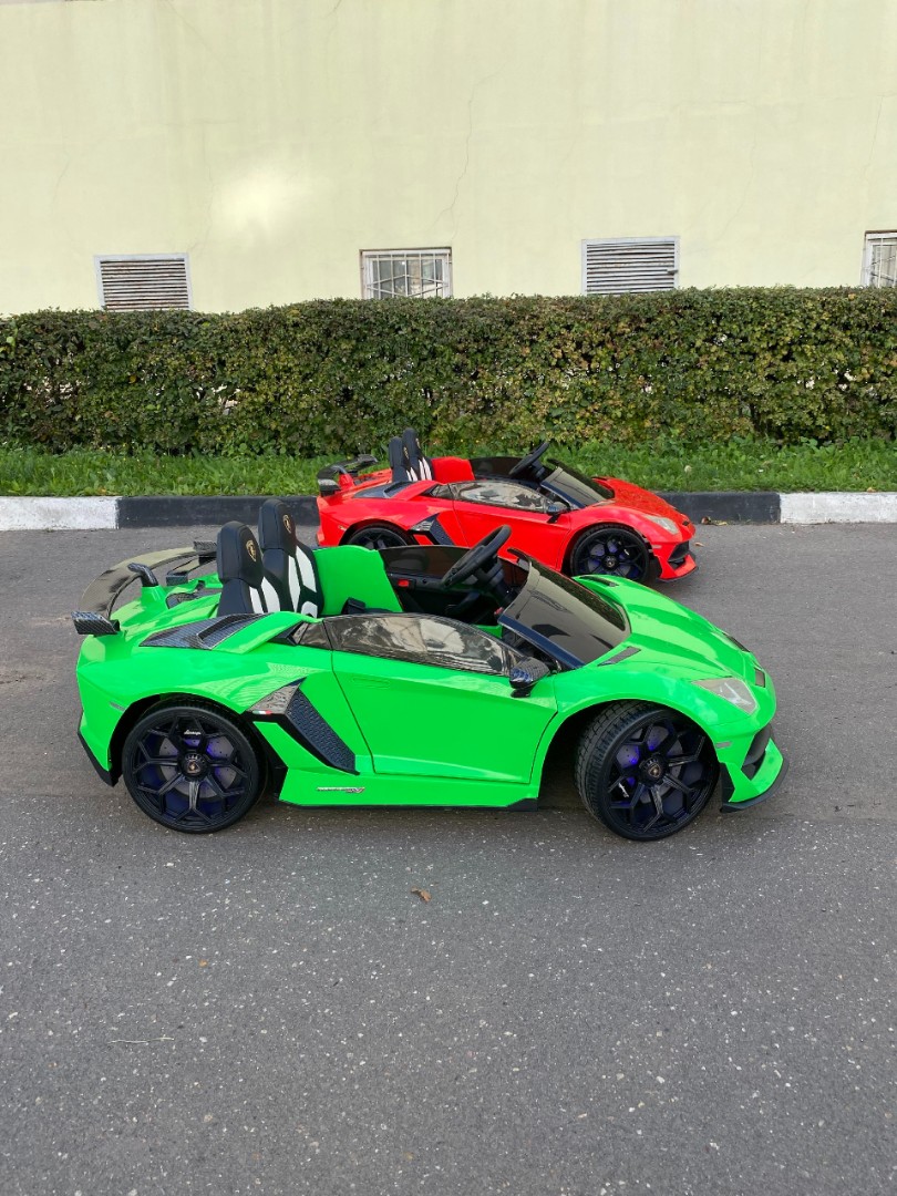 Детский электромобиль LAMBORGHINI AVENTADOR SVJ (A111MP) — изображение 26