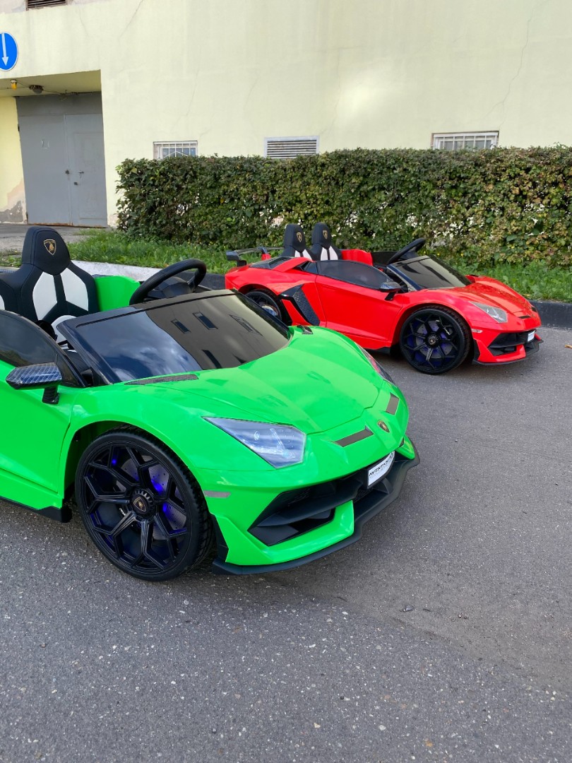 Детский электромобиль LAMBORGHINI AVENTADOR SVJ (A111MP) — изображение 27