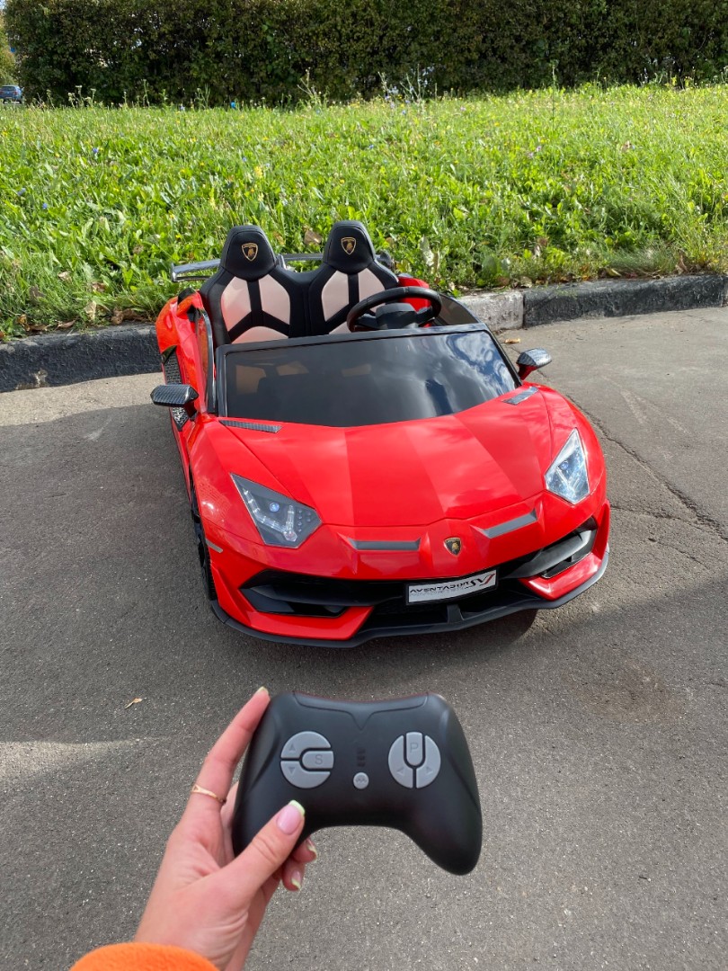 Детский электромобиль LAMBORGHINI AVENTADOR SVJ (A111MP) — изображение 35