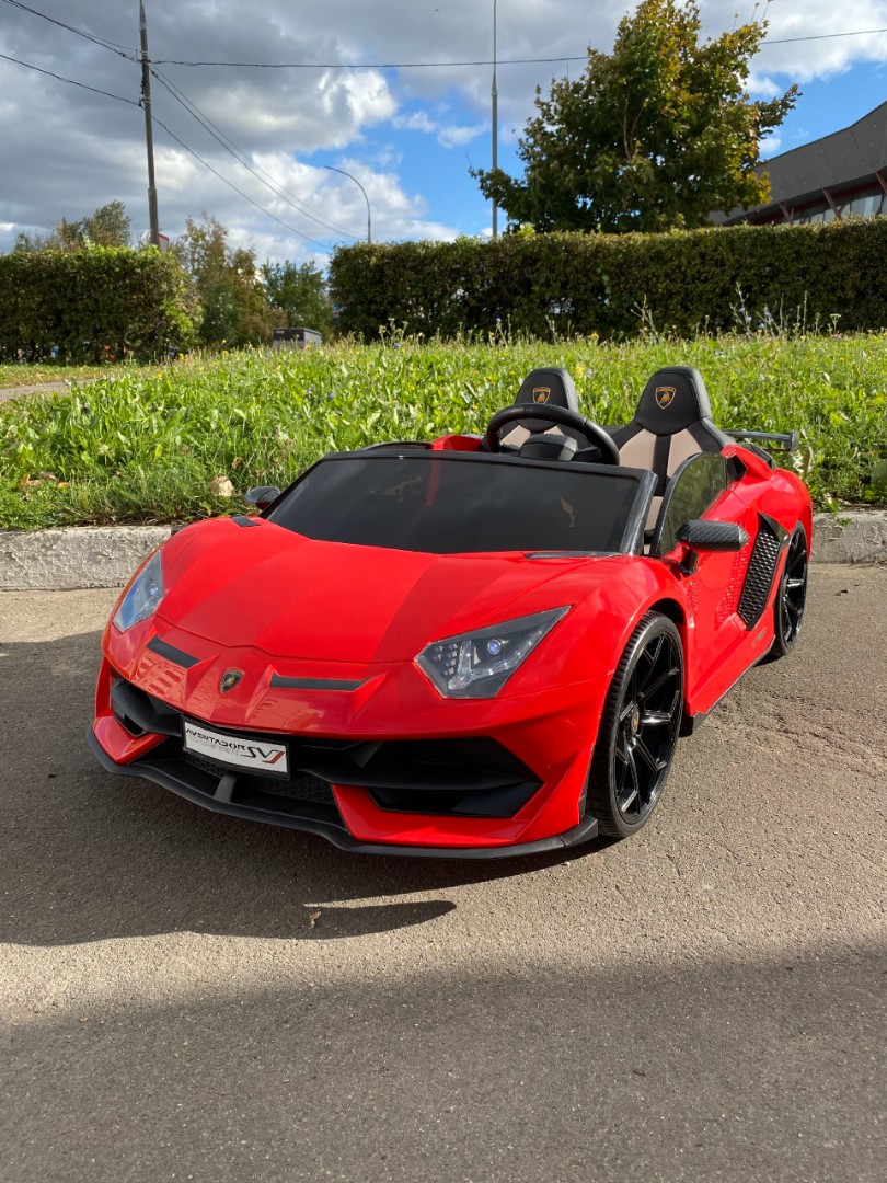 Детский электромобиль LAMBORGHINI AVENTADOR SVJ (A111MP) — изображение 36