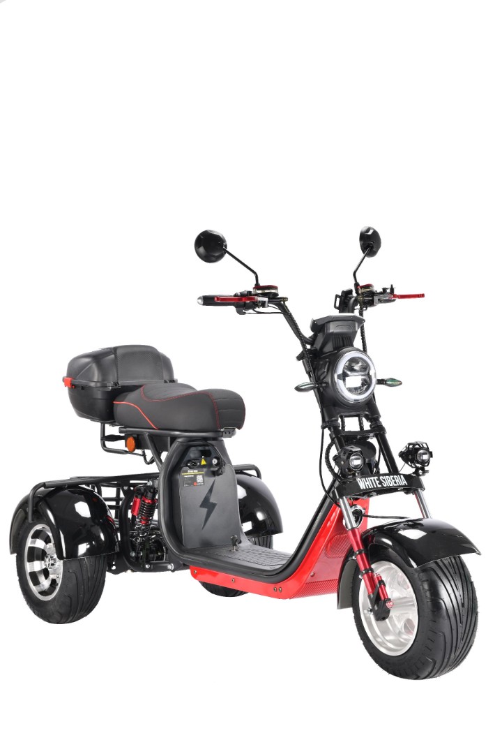 Электроскутер WHITE SIBERIA PRO TRIKE 3000W (2021 года) — изображение 2