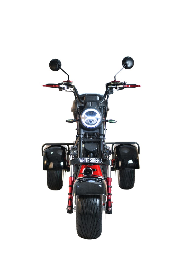 Электроскутер WHITE SIBERIA PRO TRIKE 3000W (2021 года) — изображение 23