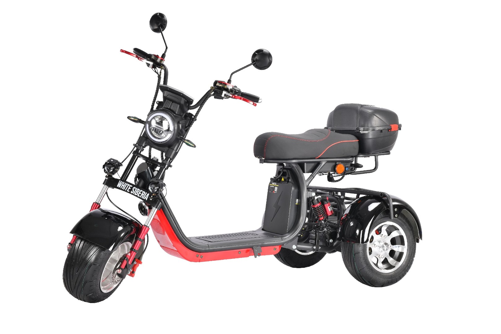 Электроскутер WHITE SIBERIA PRO TRIKE 3000W (2021 года) — изображение 26