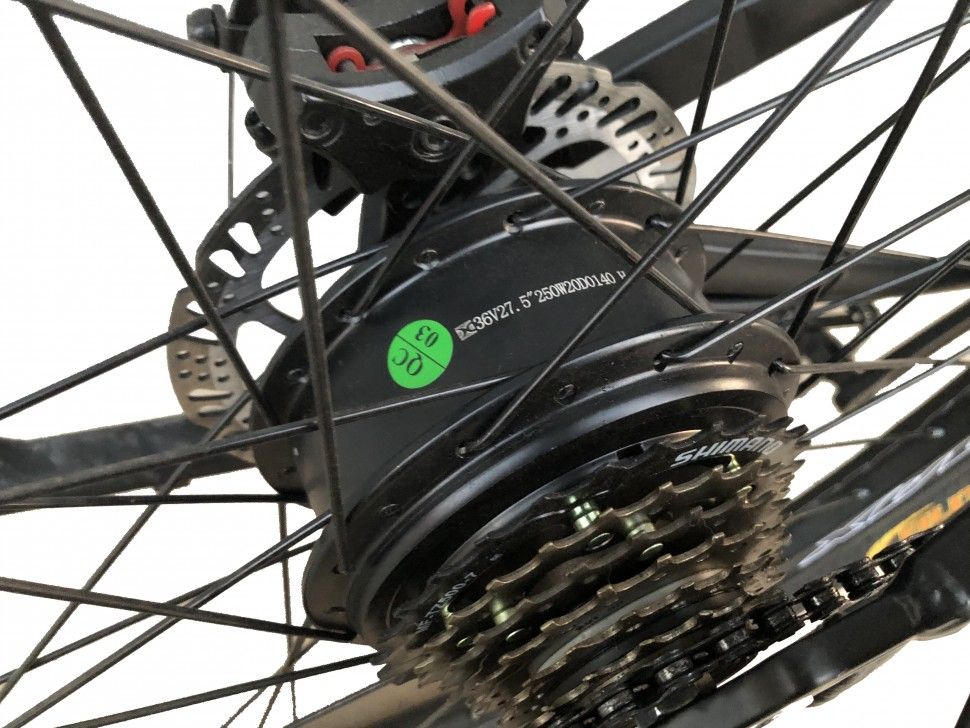 Электровелосипед GreenCamel MinMax (R27,5 250W 36V 10Ah) 21скор — изображение 9