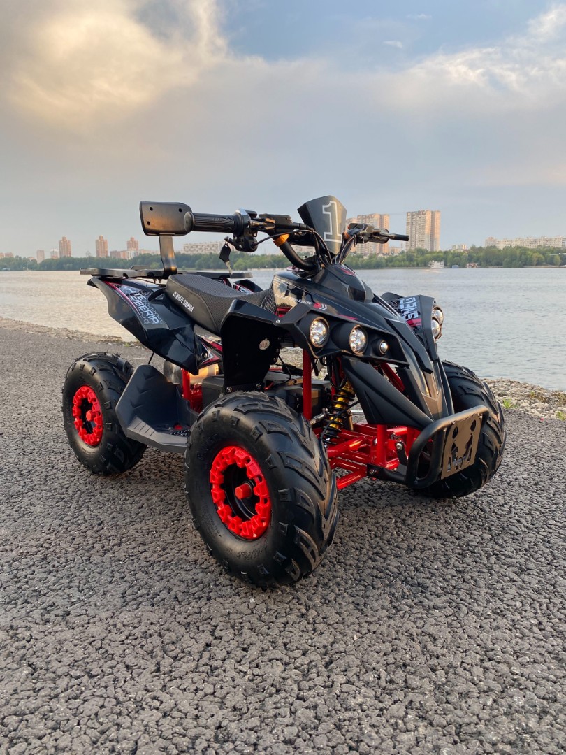 Электроквадроцикл WHITE SIBERIA SNEG R 1500w