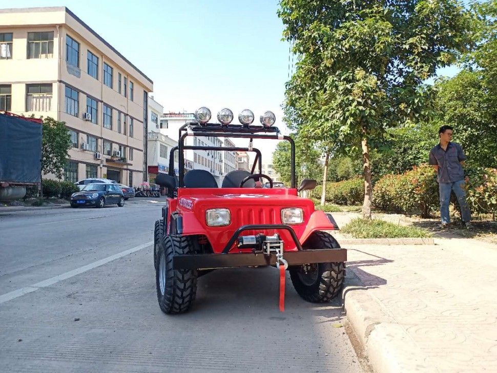Детский электромобиль GreenCamel Джип (60V 1500W R8 Дифференциал)