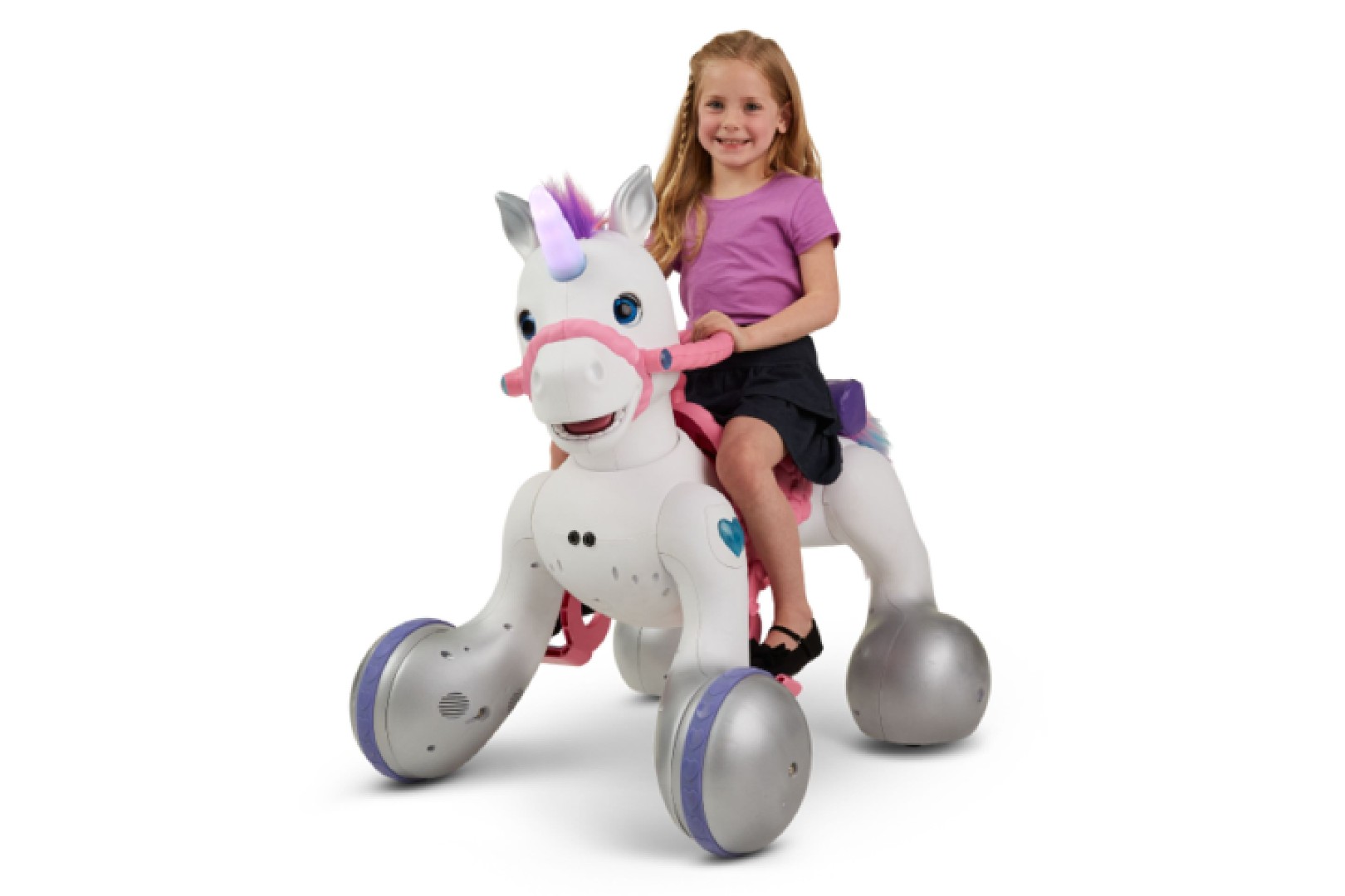 Детский электромобиль-единорог Rideamals Josie Unicorn — изображение 12